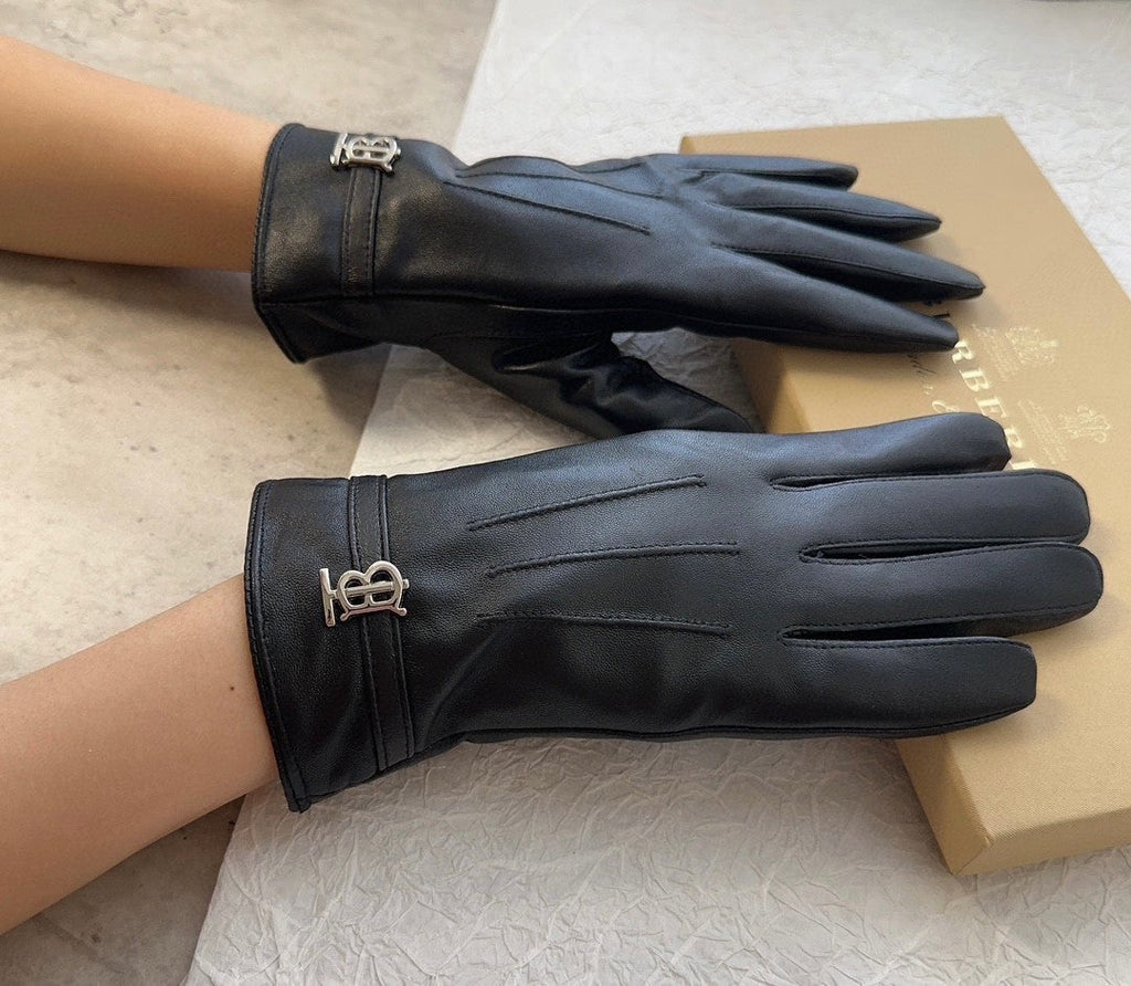 GLOVES IN BLACK LAMBSKIN 467987