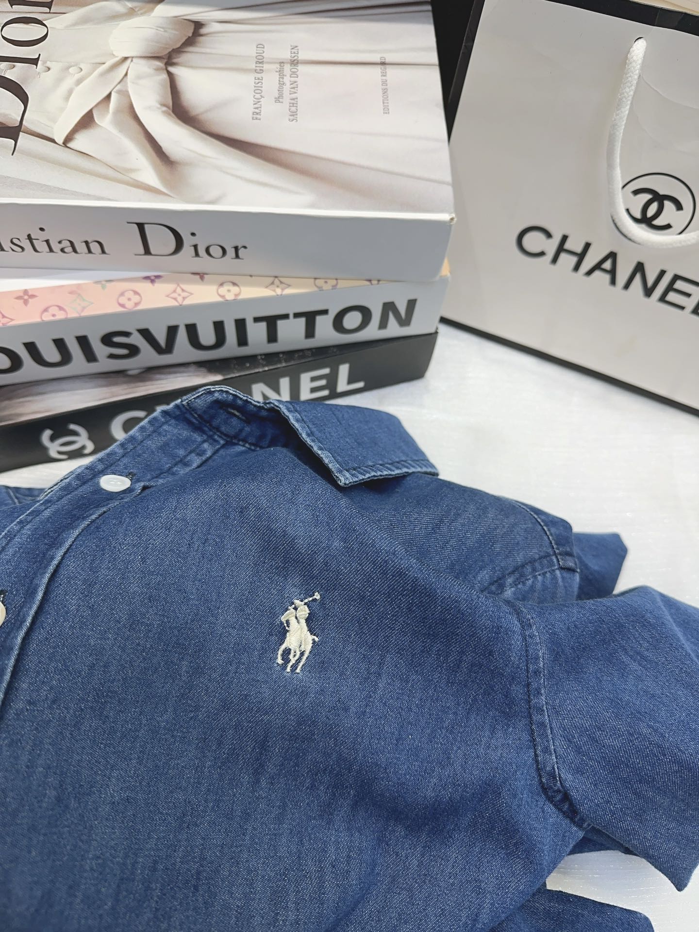 RALPH LAUREN 25S DENIM SHIRT 295