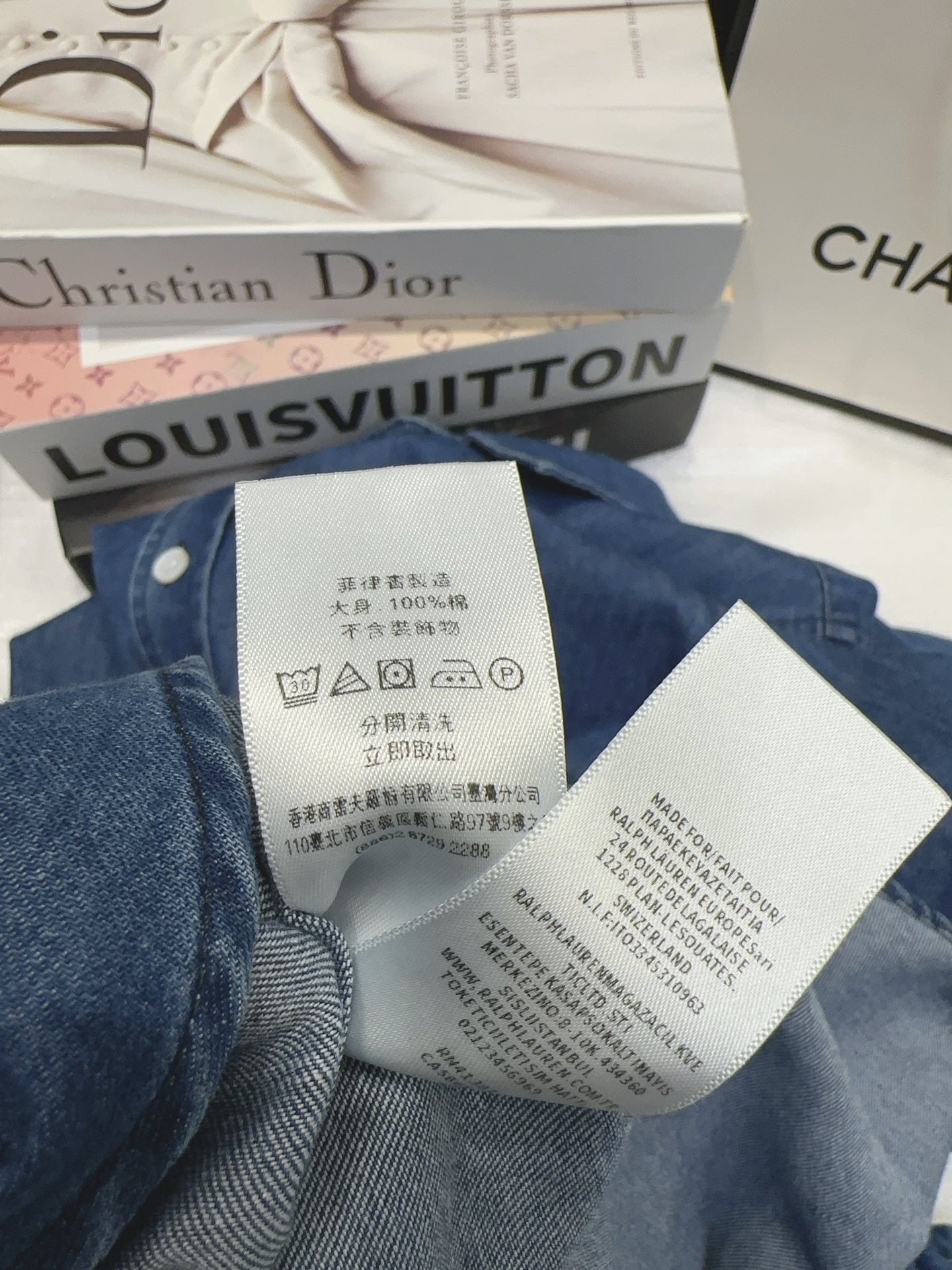 RALPH LAUREN 25S DENIM SHIRT 295