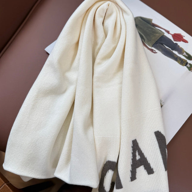 CHANEL 25S SCARF 170 CM IN CASHMERE 943081
