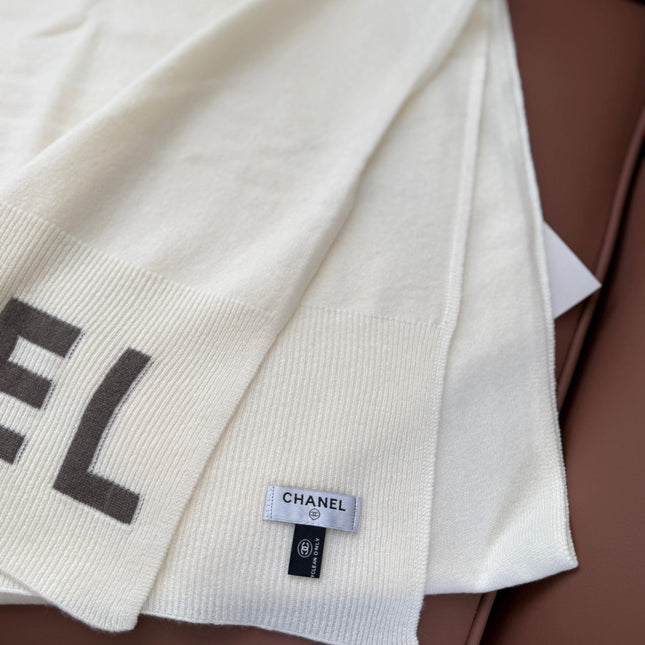 CHANEL 25S SCARF 170 CM IN CASHMERE 943081