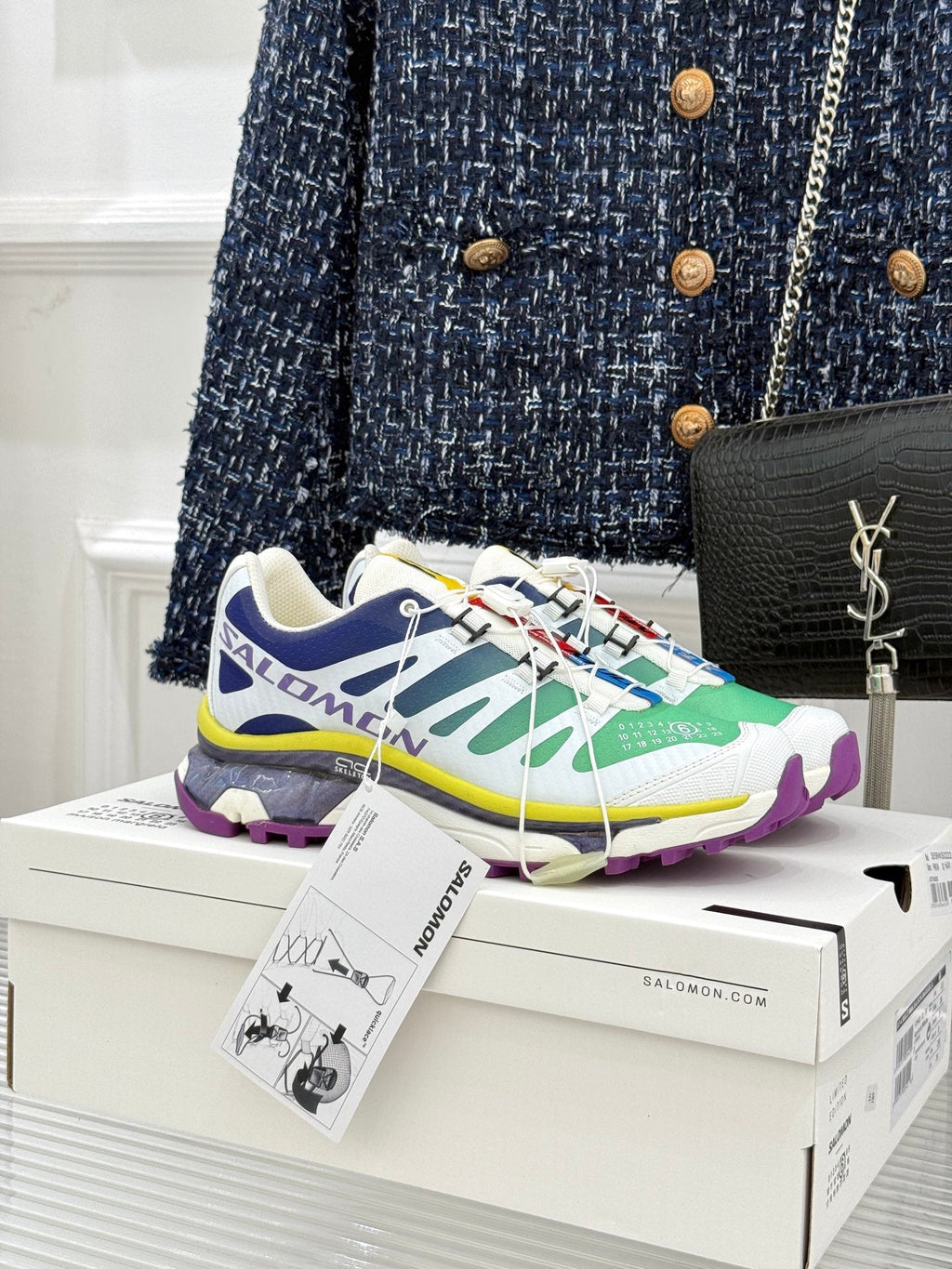ALO 25S SALOMON XT-6 SNEAKER IN MULTICOLOR TPU STYLE 4