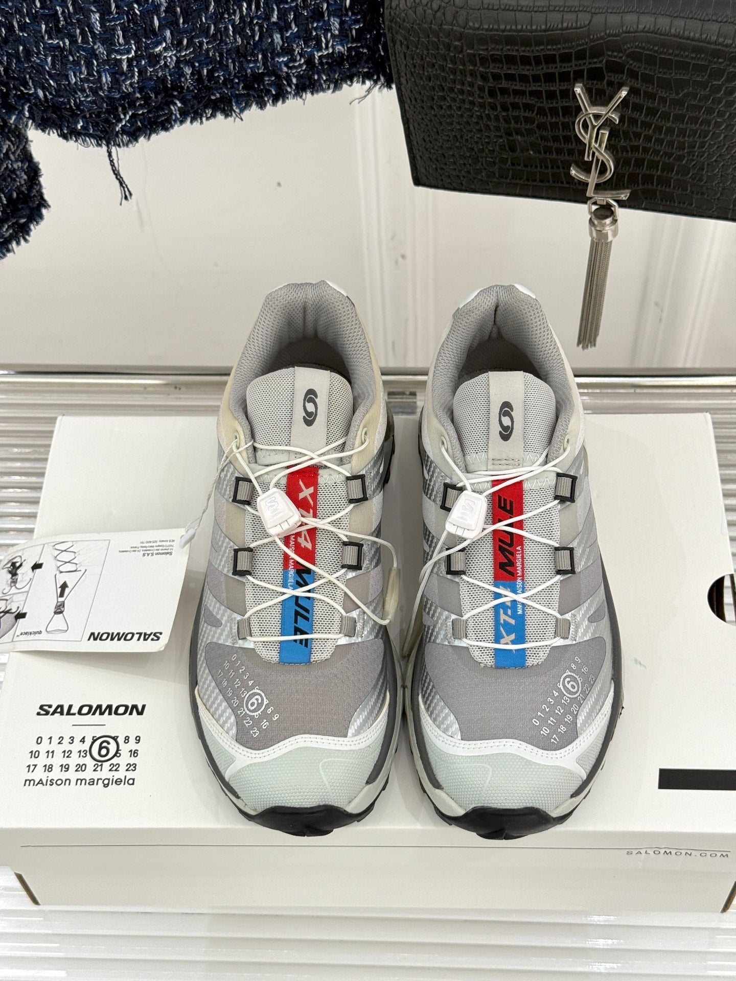 ALO 25S SALOMON XT-6 SNEAKER IN GREY TPU STYLE 3