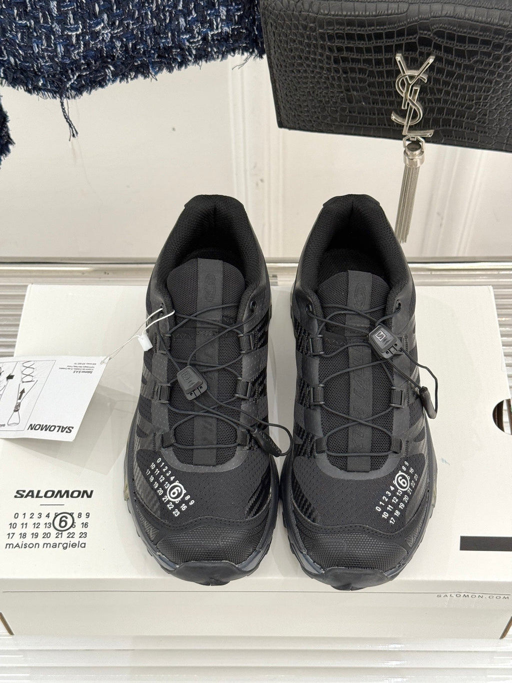 ALO 25S SALOMON XT-6 SNEAKER IN BLACK TPU STYLE 2