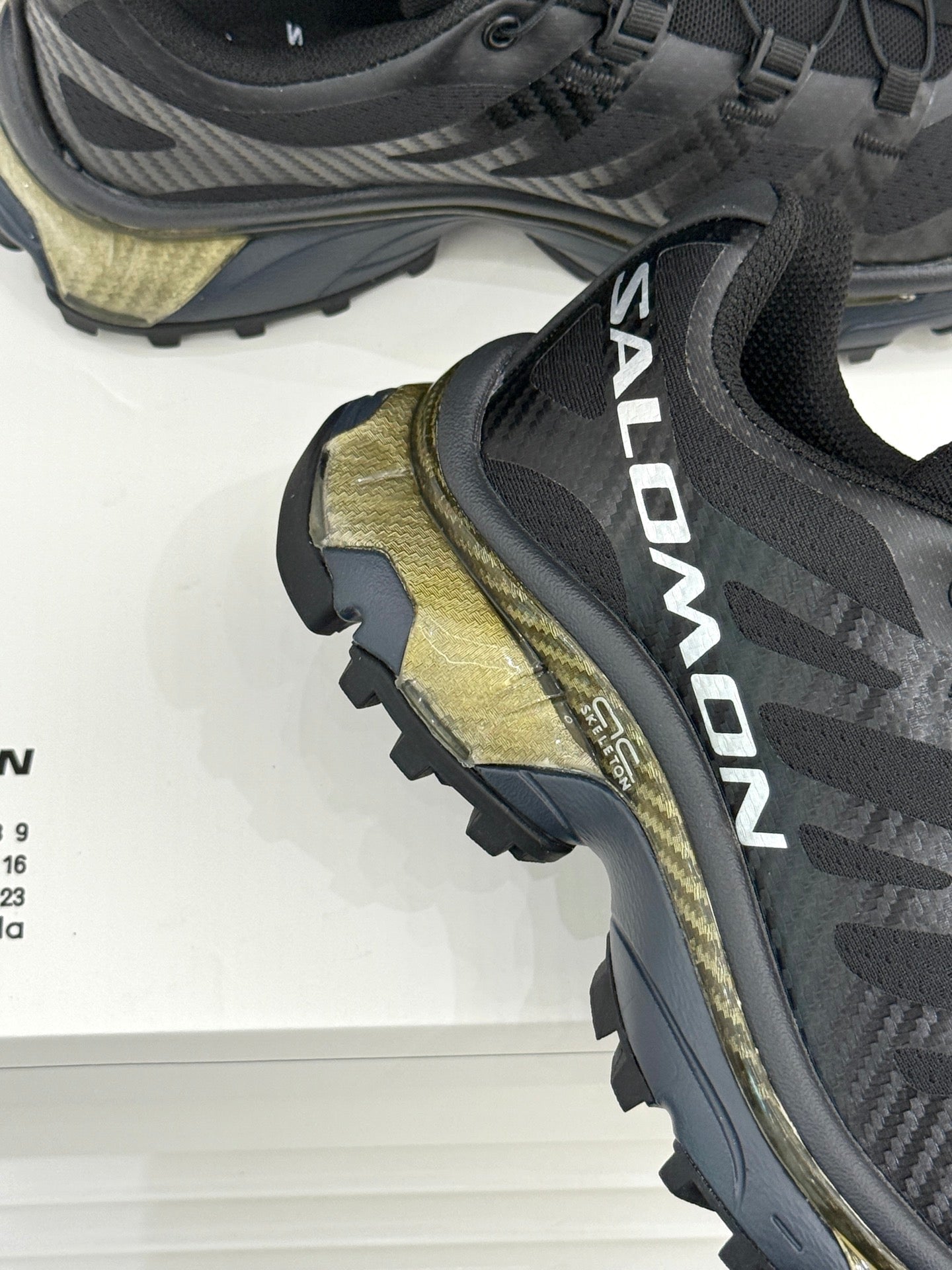 ALO 25S SALOMON XT-6 SNEAKER IN BLACK TPU STYLE 2