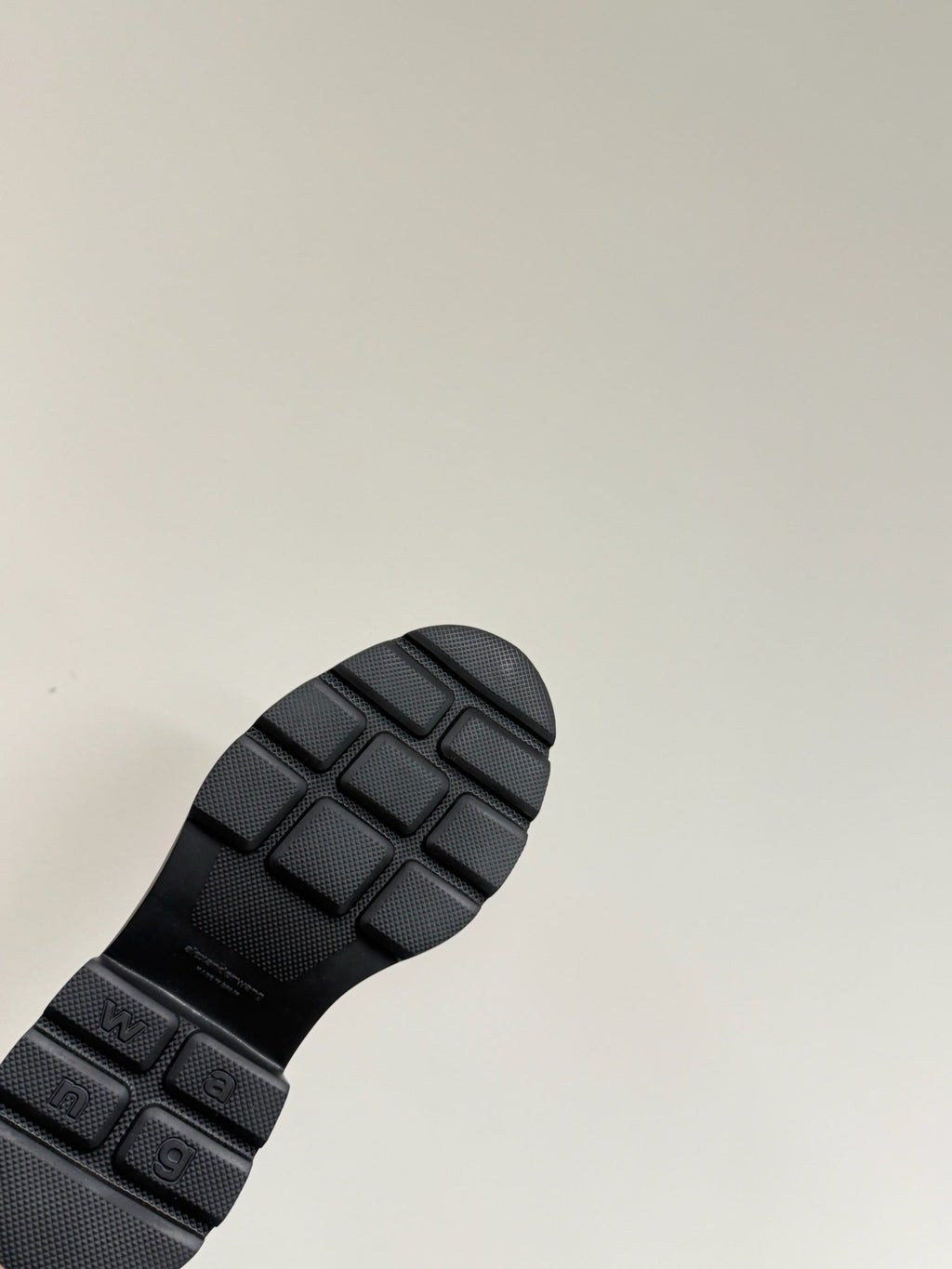 PLATFORM PATCHWWORK MARY JANE IN BLACK PATENT CALFSKIN