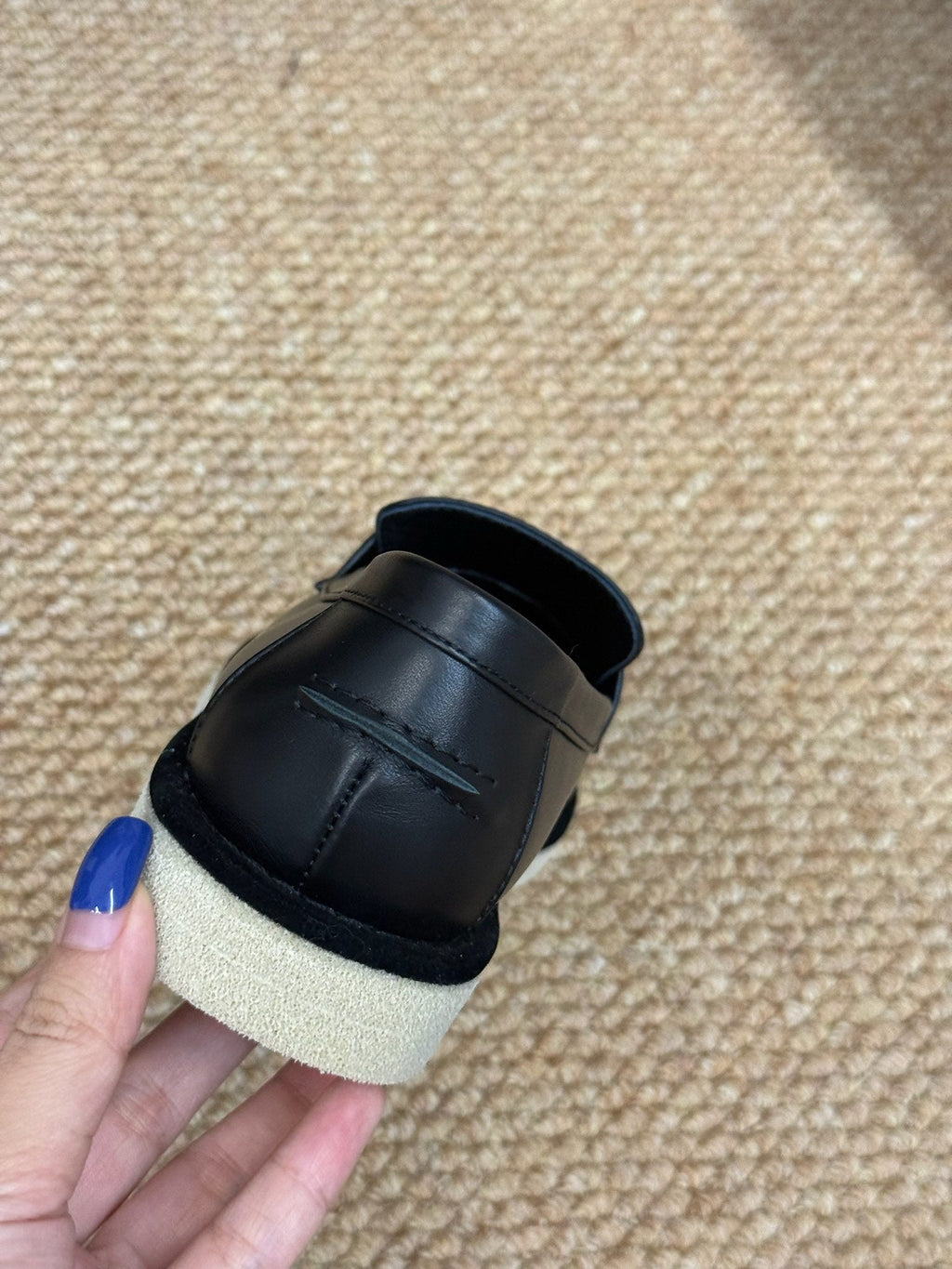 CHANEL 26S LOAFER IN BLACK CALFSKIN CC LOGO