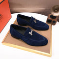 HM PARIS LOAFER COBALT SUEDE