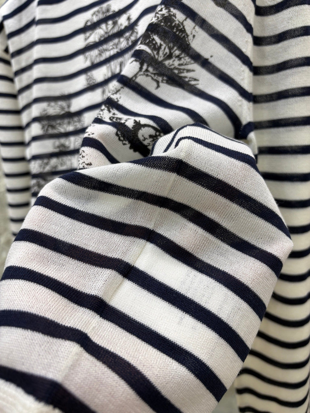 DIOR KNIT SWEATER 25S IN LINEN 266032
