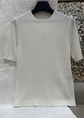 CREW NECK LOGO TEE 25S IN COTTON 266056