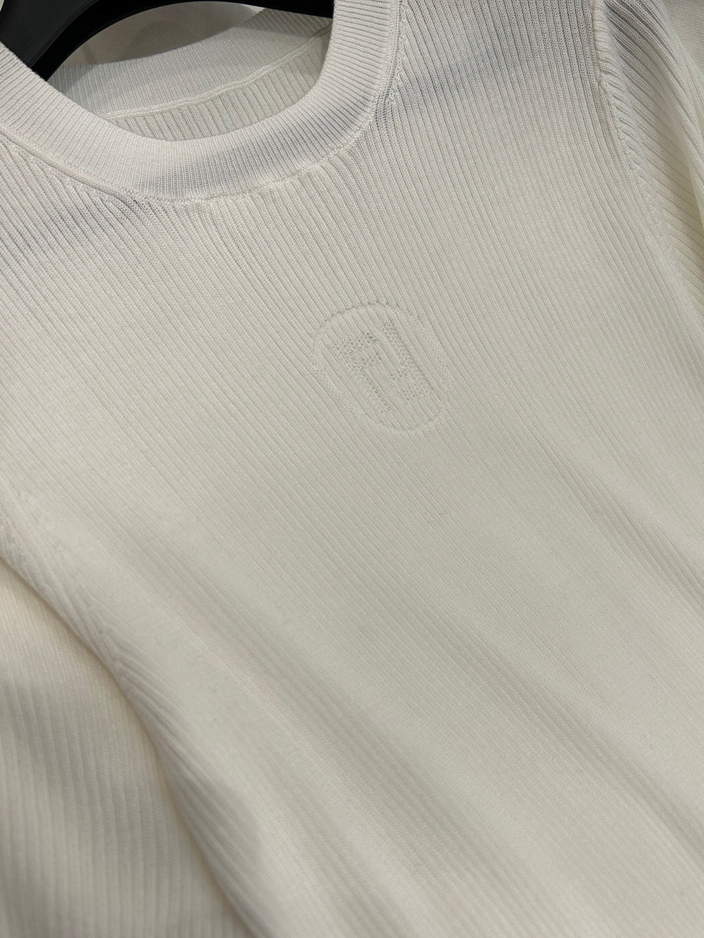 CREW NECK LOGO TEE 25S IN COTTON 266056