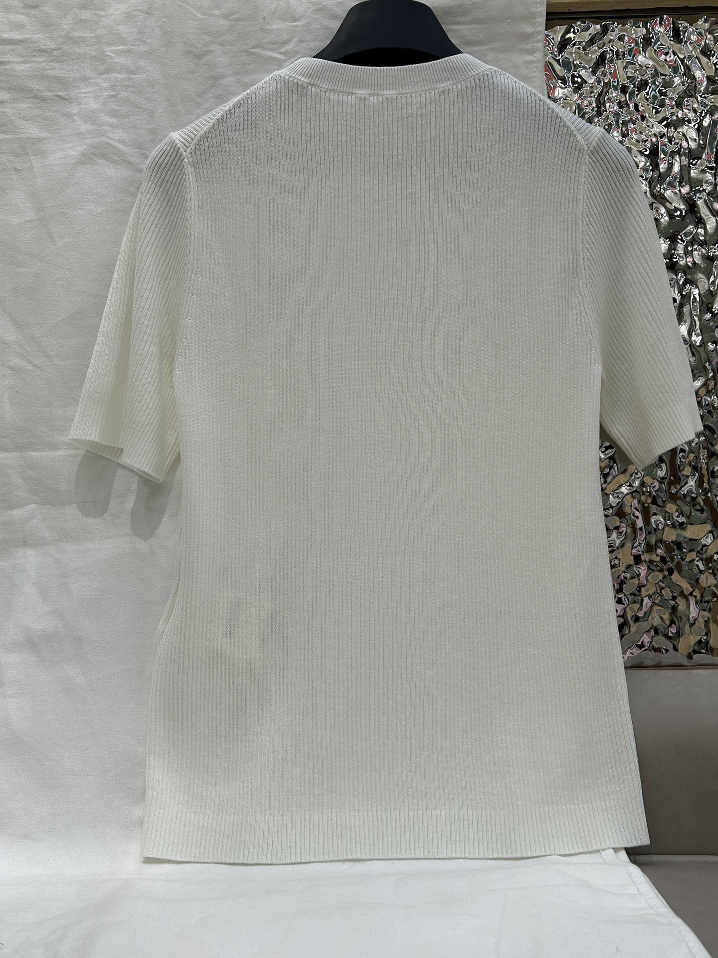 CREW NECK LOGO TEE 25S IN COTTON 266056