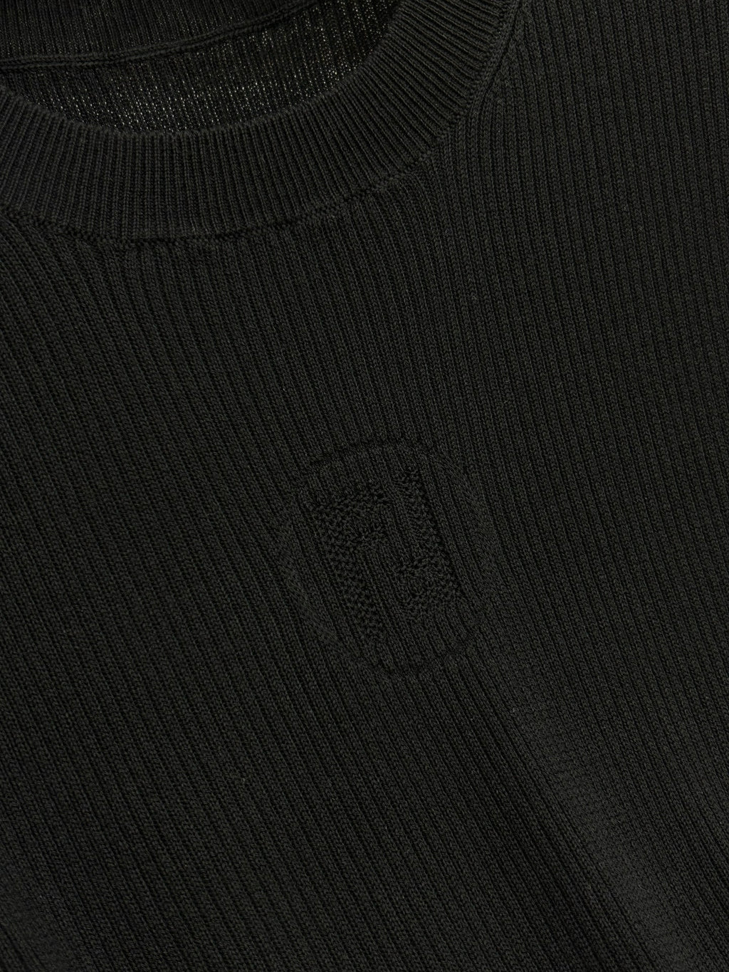 CREW NECK LOGO TEE 25S IN COTTON 266061