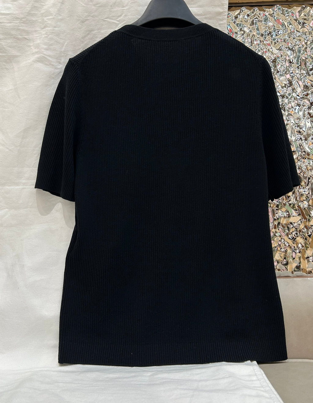 CREW NECK LOGO TEE 25S IN COTTON 266061