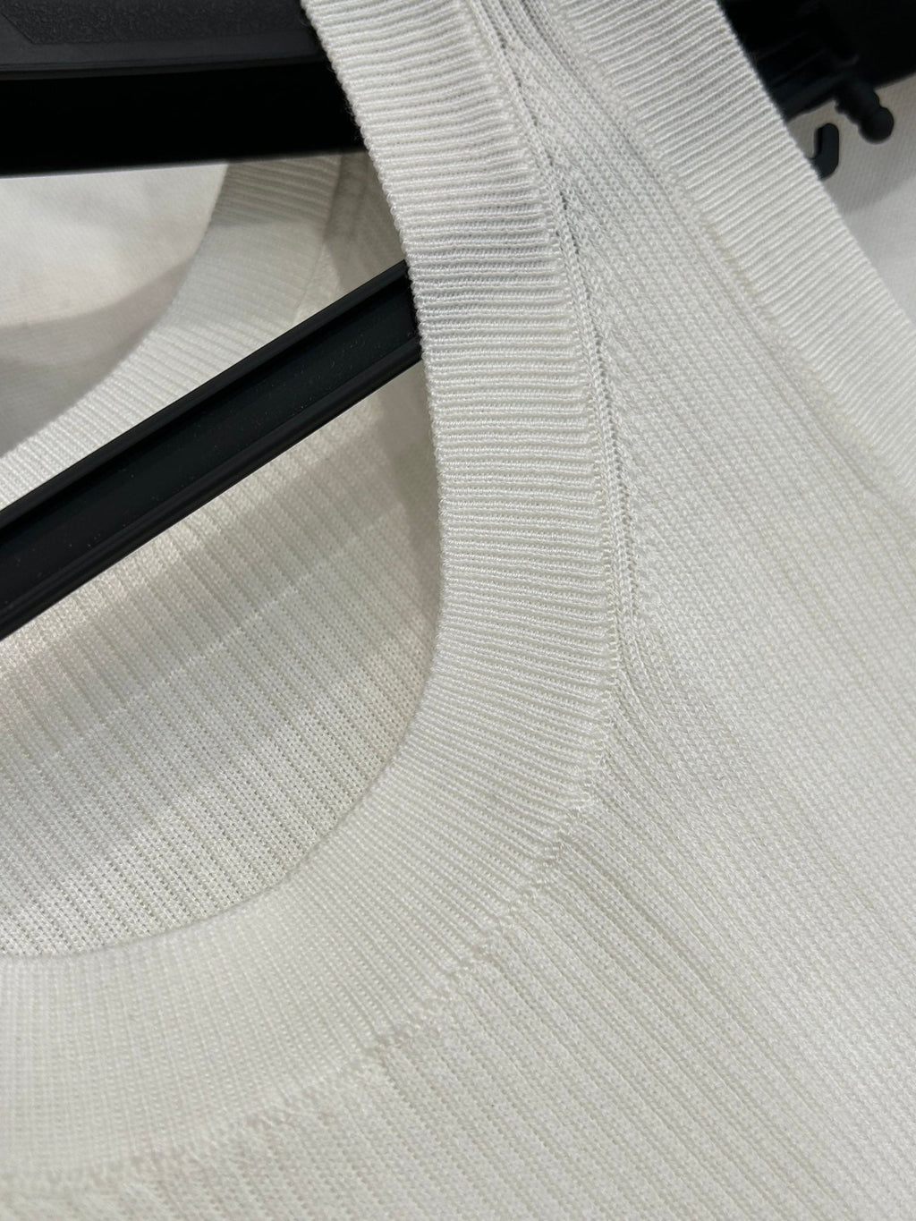 TANK TOP 25S WHITE IN SILK 266066