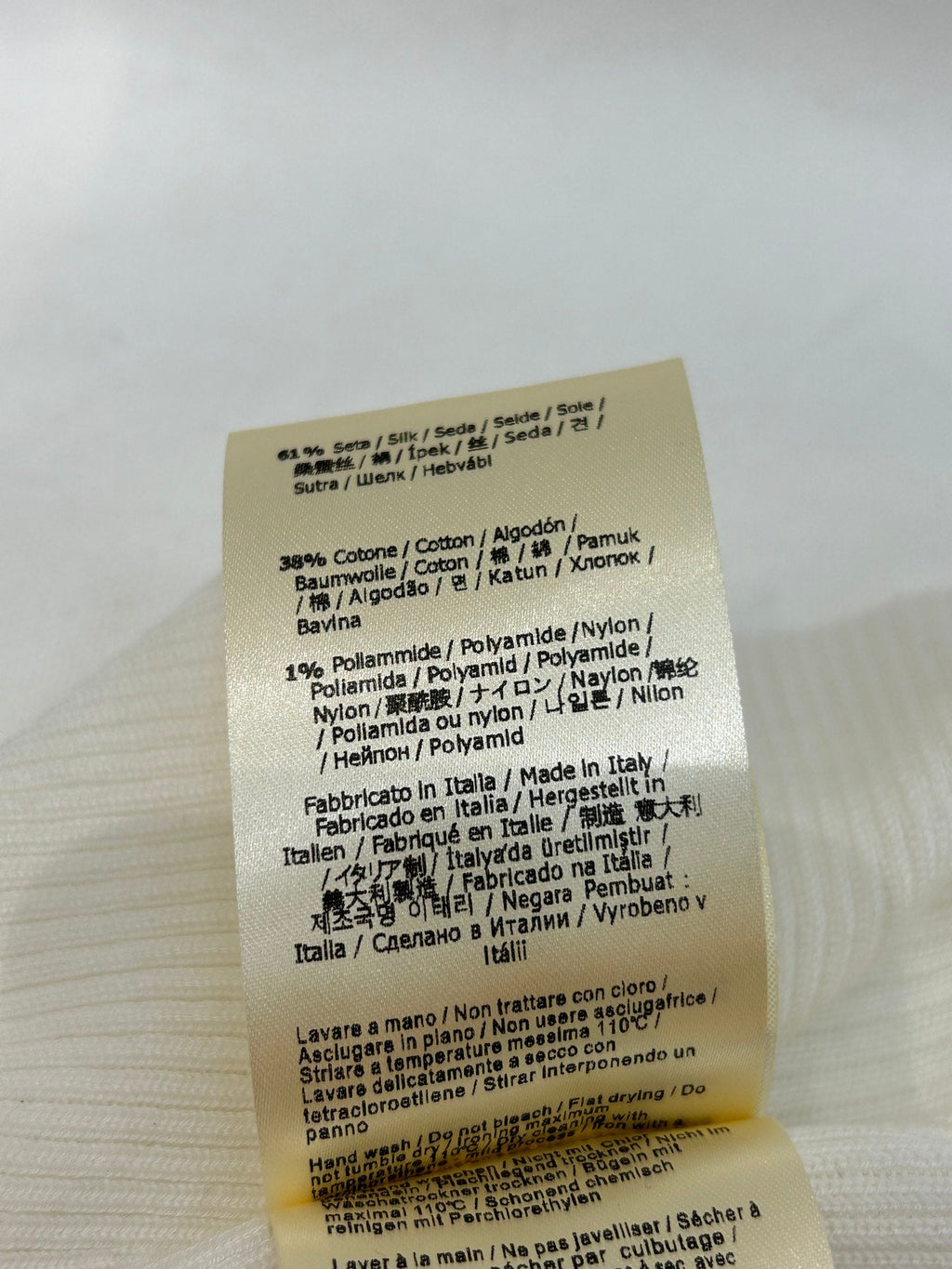 TANK TOP 25S WHITE IN SILK 266066