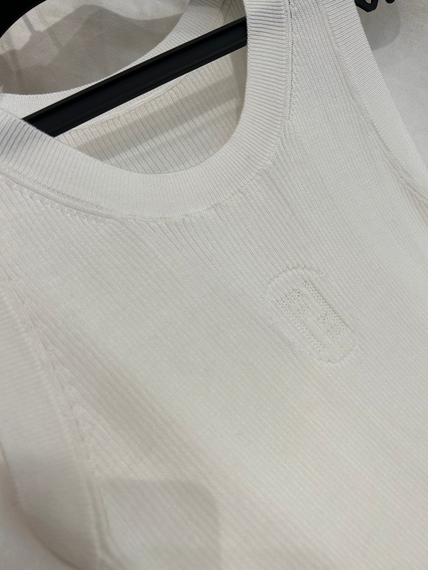 TANK TOP 25S WHITE IN SILK 266066