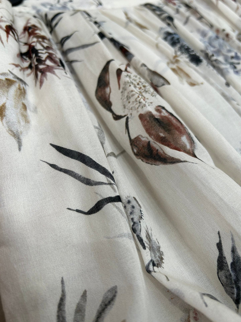 PLEATED SKIRT 25S IN COTTON 266205