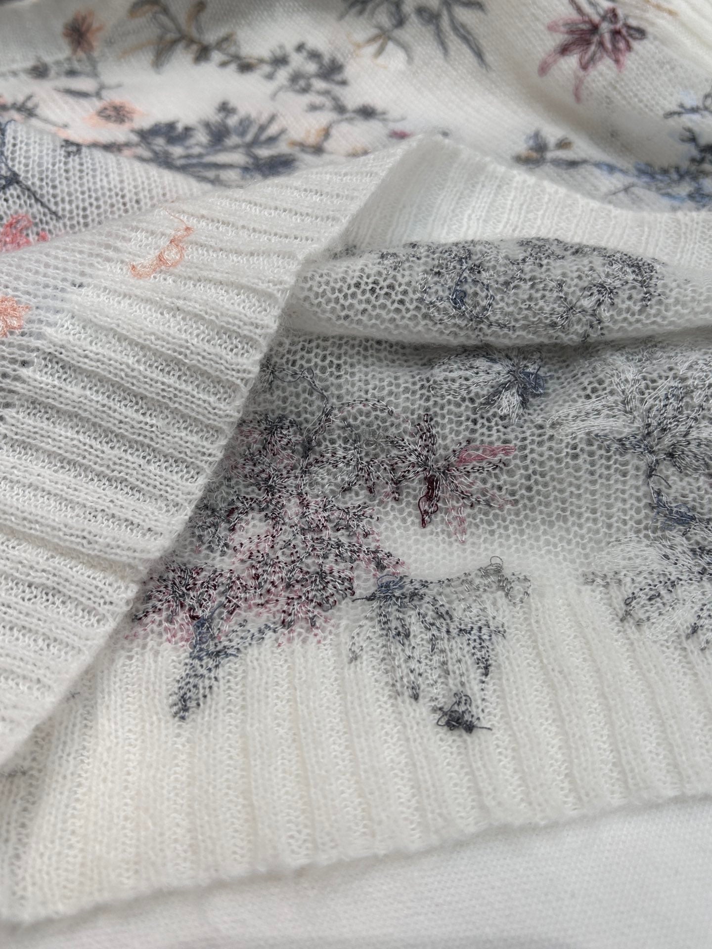 CREW NECK KNIT SWEATER 25S IN COTTON 266209
