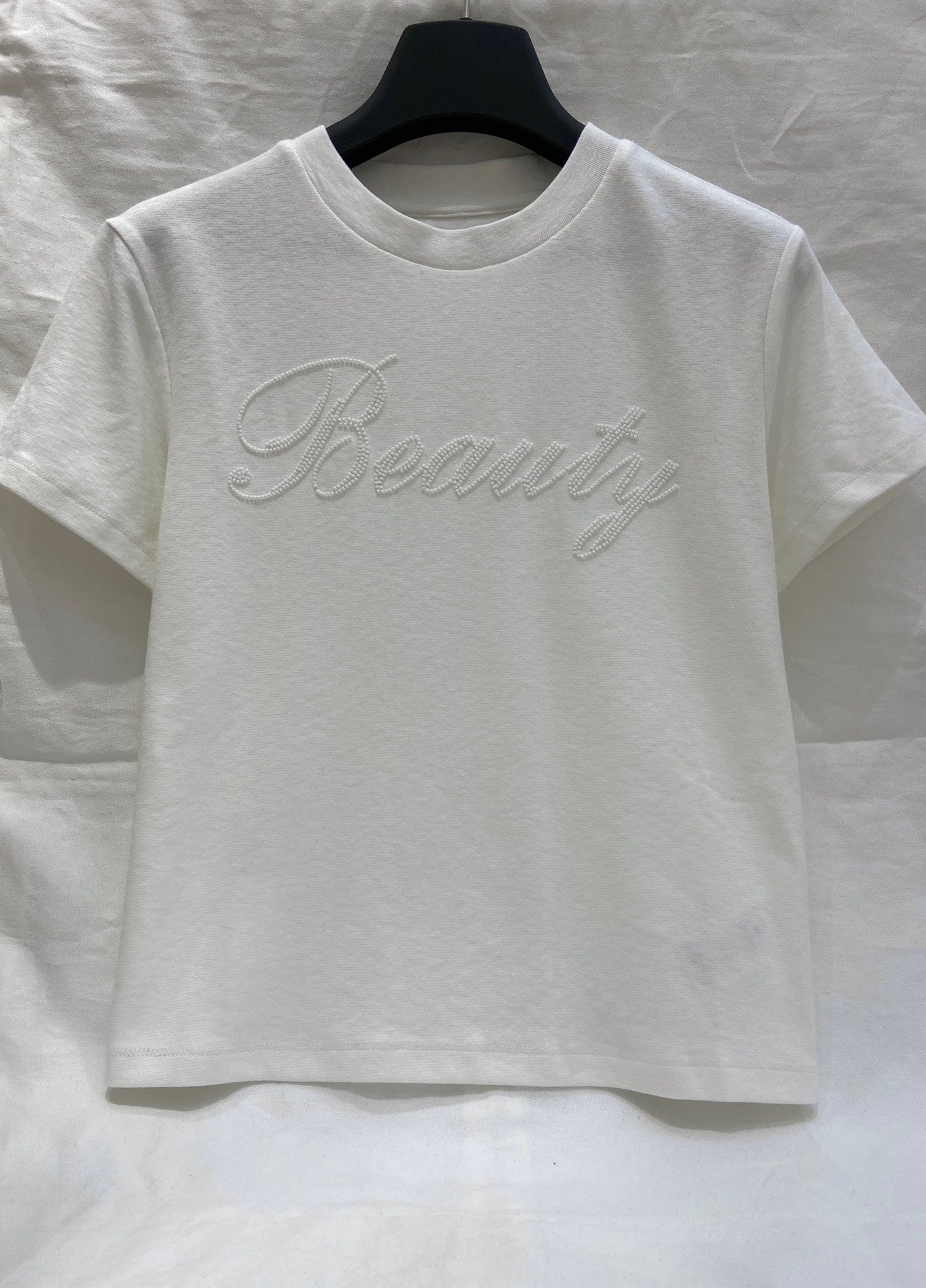 EMBROIDERED CHEST T SHIRT 25S IN COTTON 266319