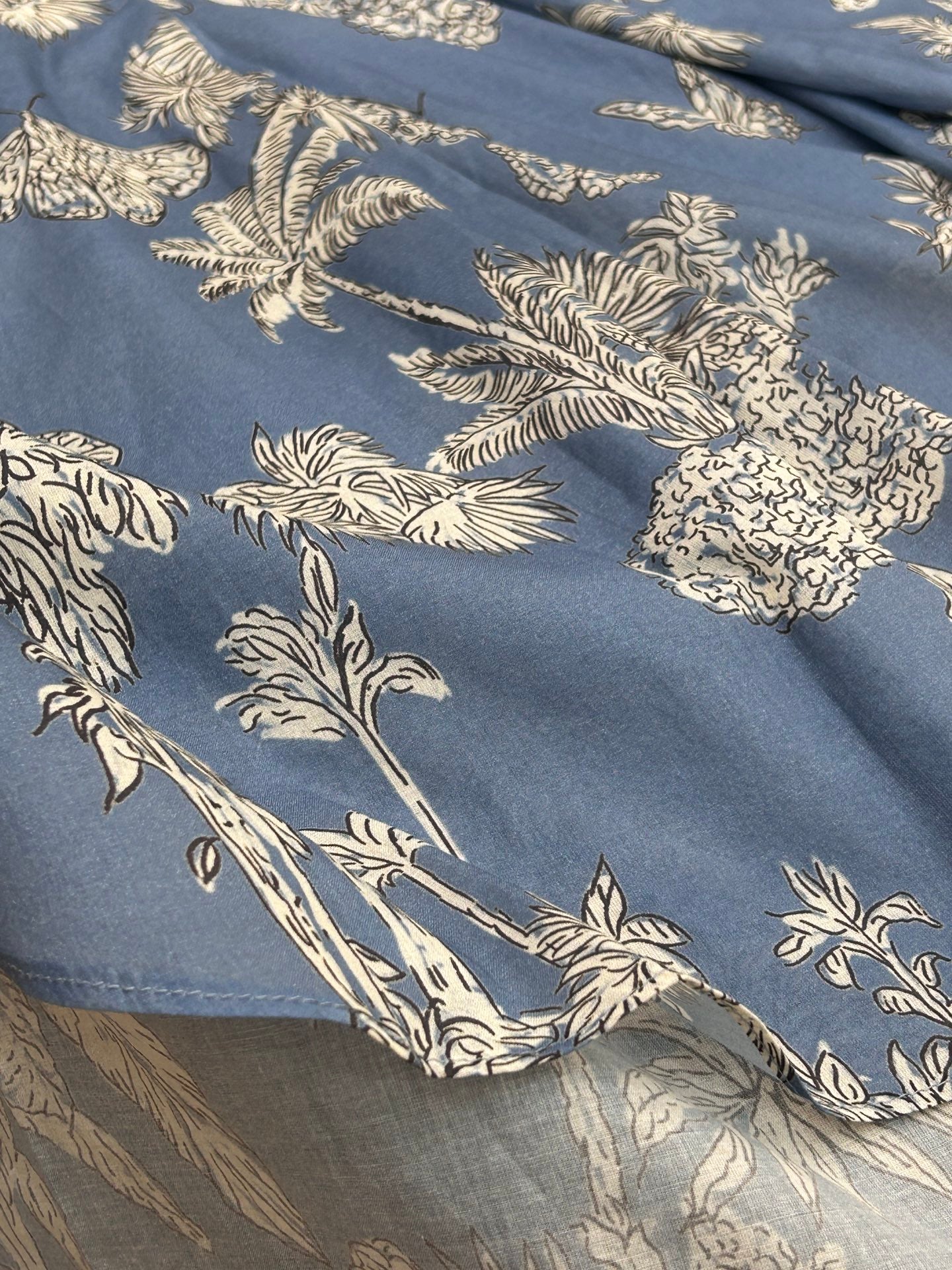 SHIRT WITH COCONUT GROVE PRINT 25S IN COTTON 266163