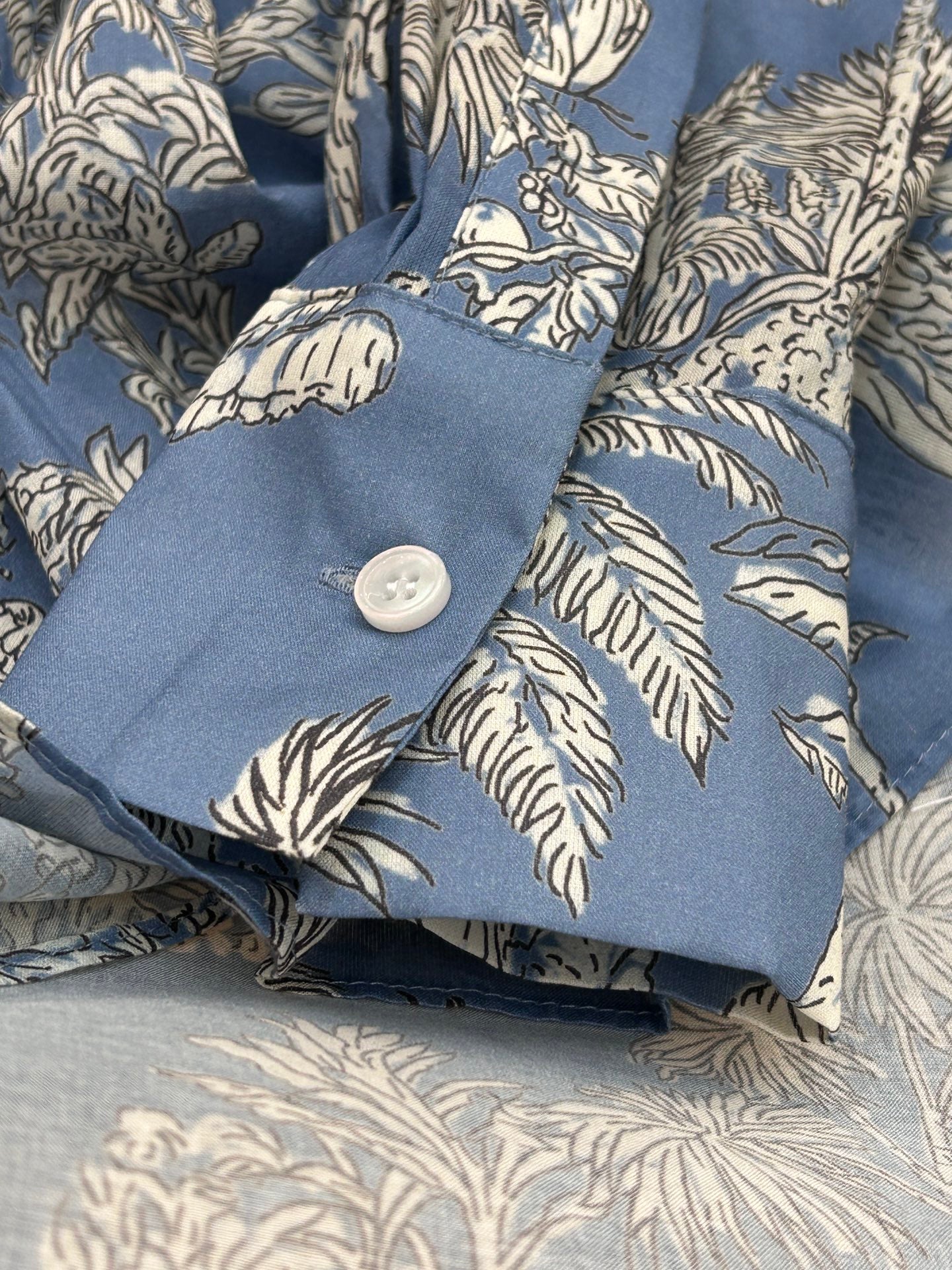 SHIRT WITH COCONUT GROVE PRINT 25S IN COTTON 266163