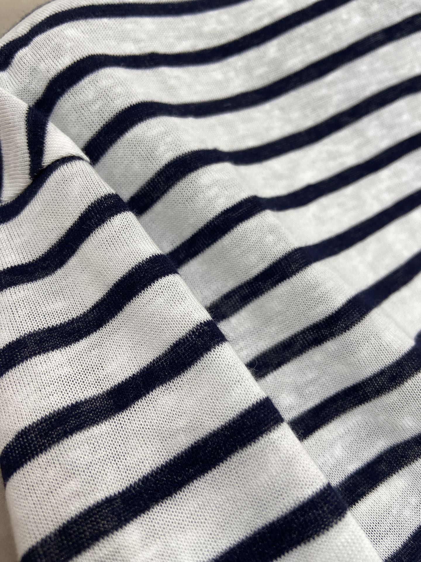 LONG SLEEVE STRIPED T-SHIRT 25S IN COTTON 266046