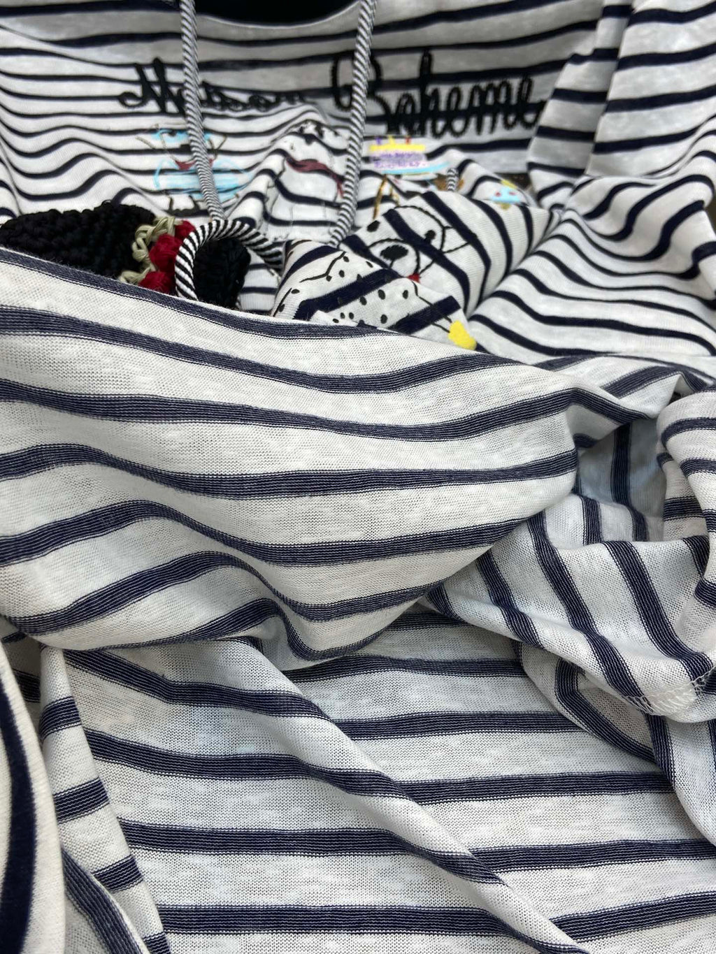 LONG SLEEVE STRIPED T-SHIRT 25S IN COTTON 266046