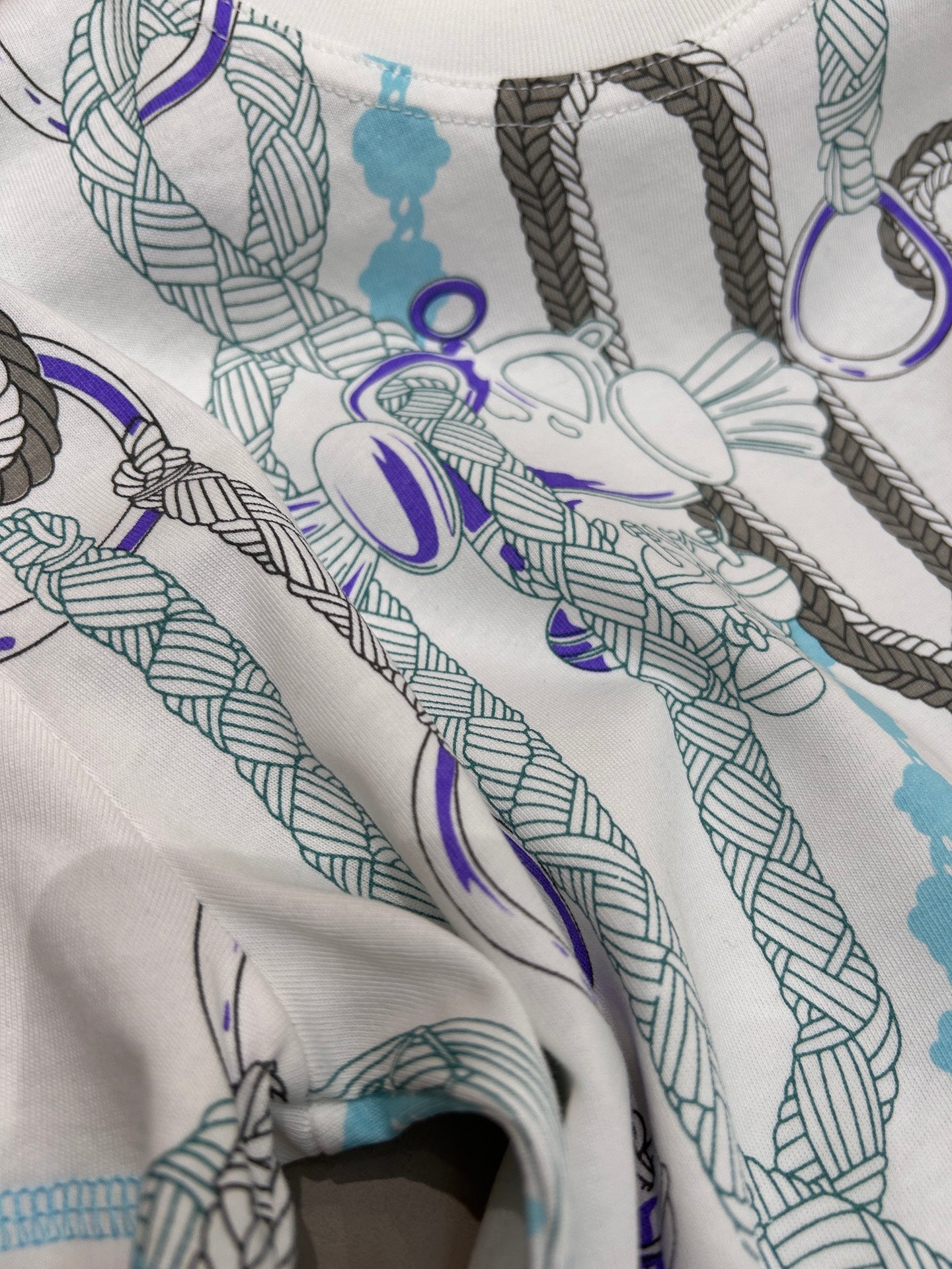HERME T SHIRT 25S IN COTTON  266118