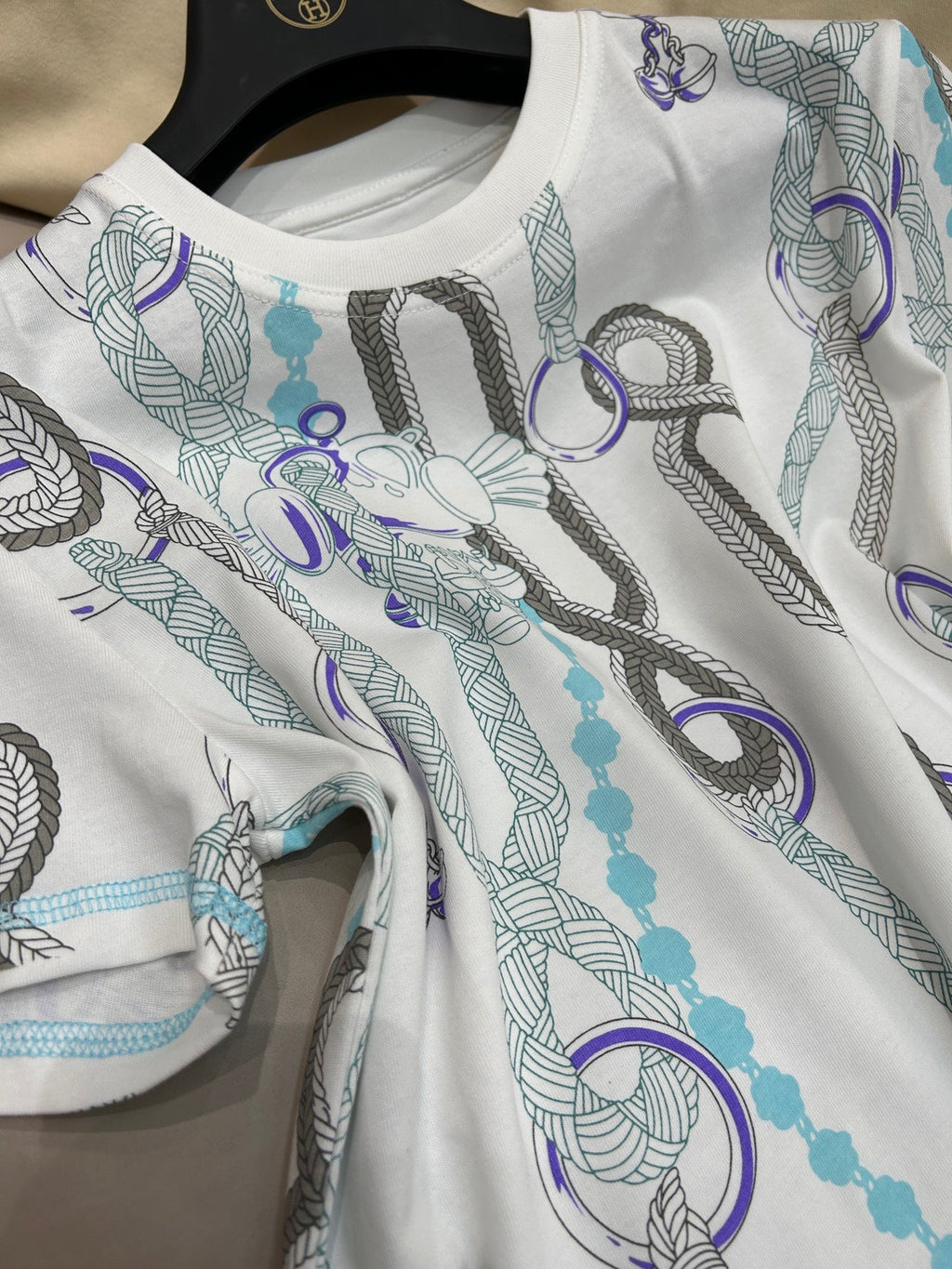HERME T SHIRT 25S IN COTTON  266118