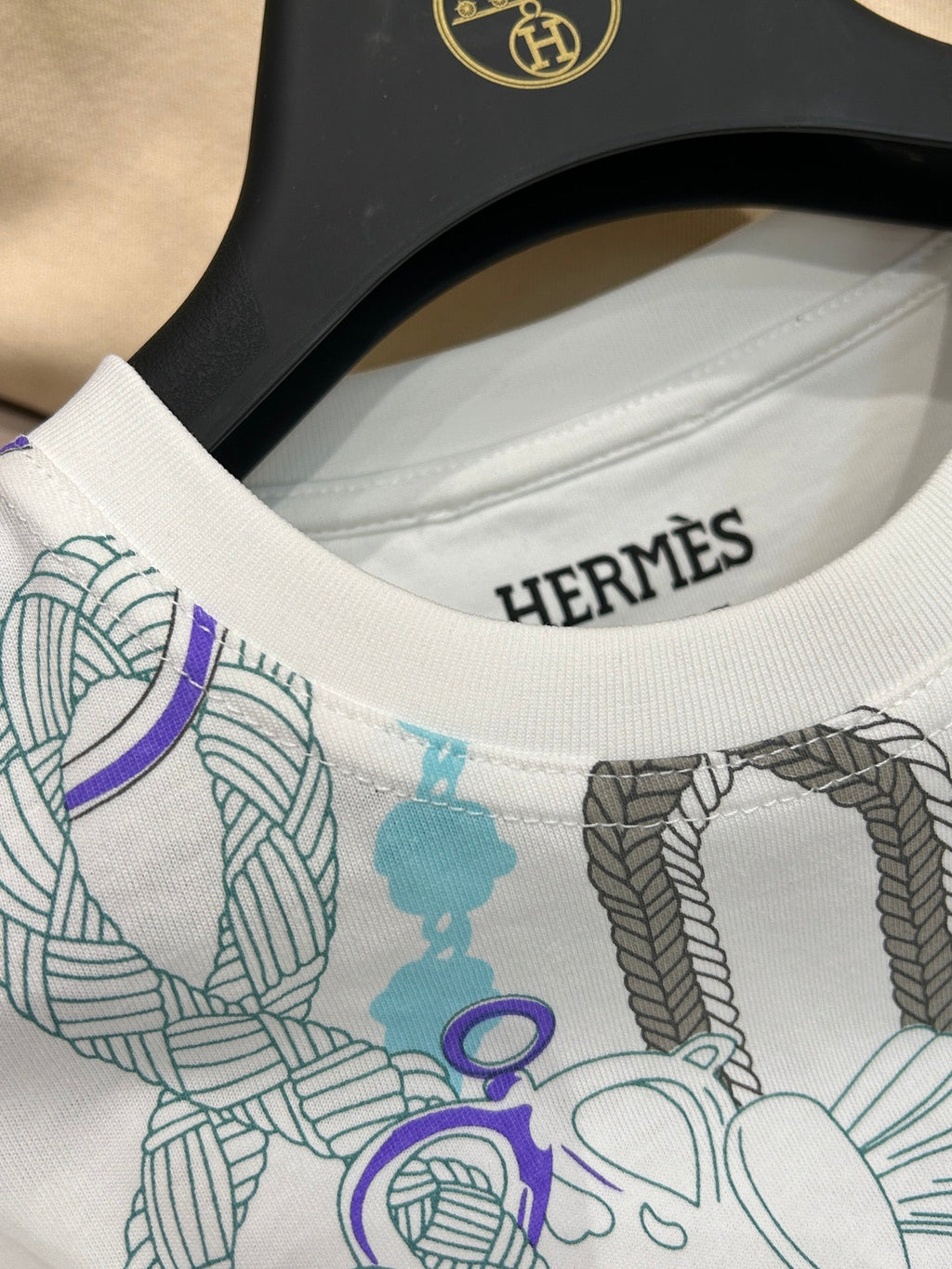 HERME T SHIRT 25S IN COTTON  266118