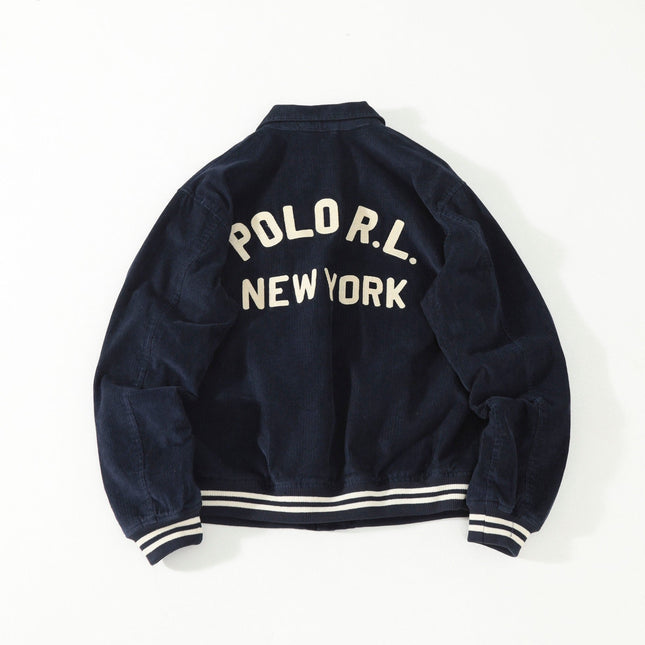 RALPH LAUREN 26S CORDUROY VARSITY JACKET 627