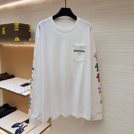 CHROME HEARTS 26S LONG-SLEEVE CREW-NECK T-SHIRT 099