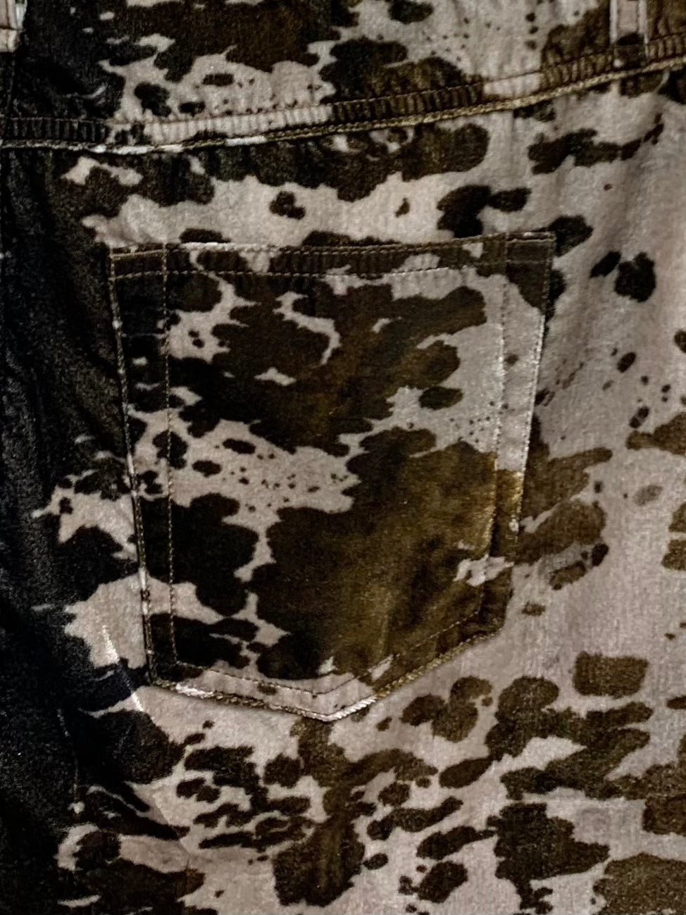 DIOR 25S MINI SKIRT CAMOUFLAGE STYLE 007