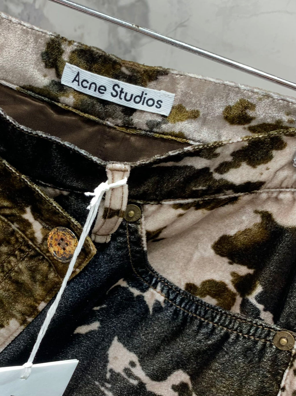 DIOR 25S MINI SKIRT CAMOUFLAGE STYLE 007