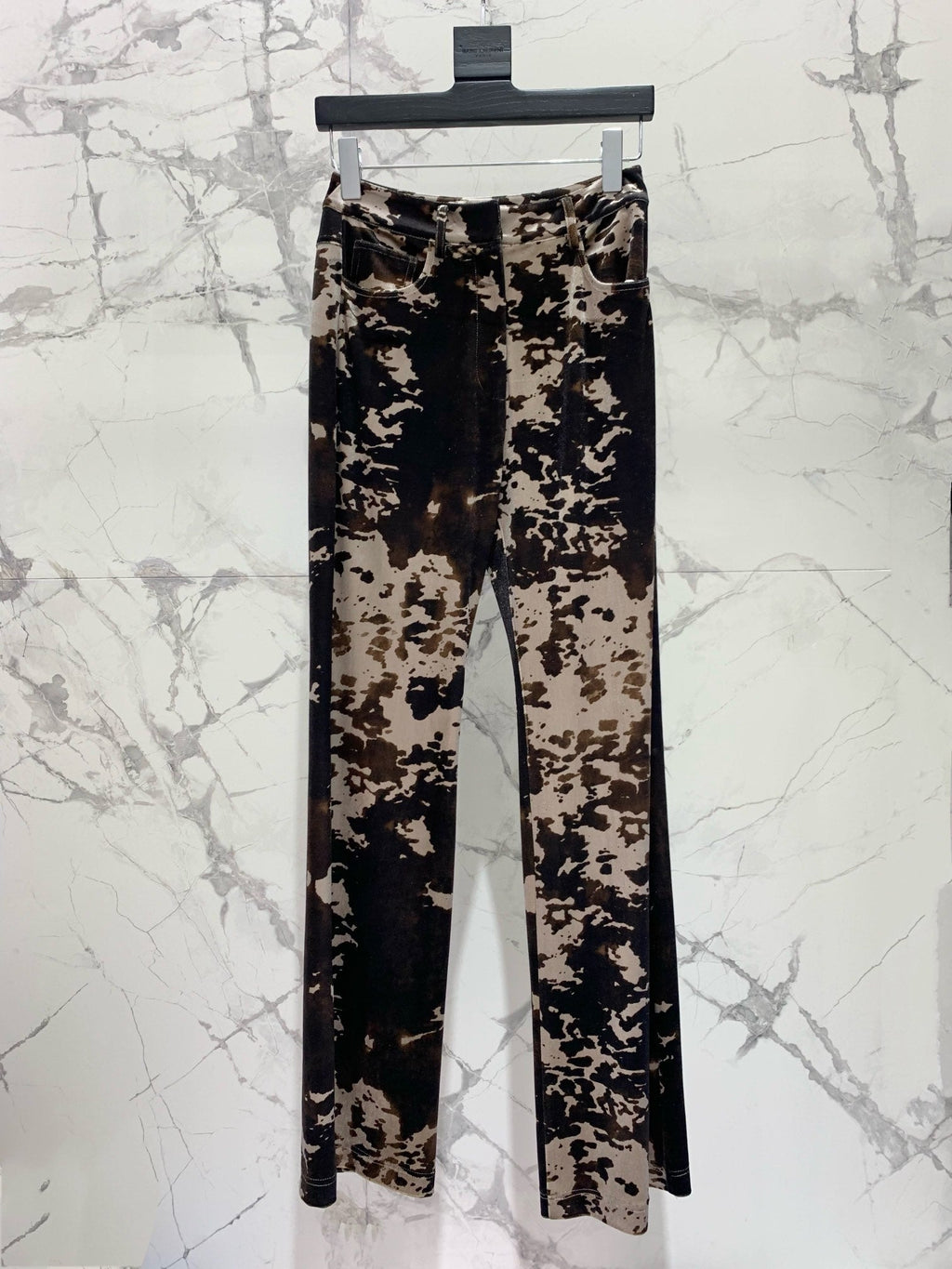 DIOR 25S CORDUROY CAMOUFLAGE PANTS STYLE 006
