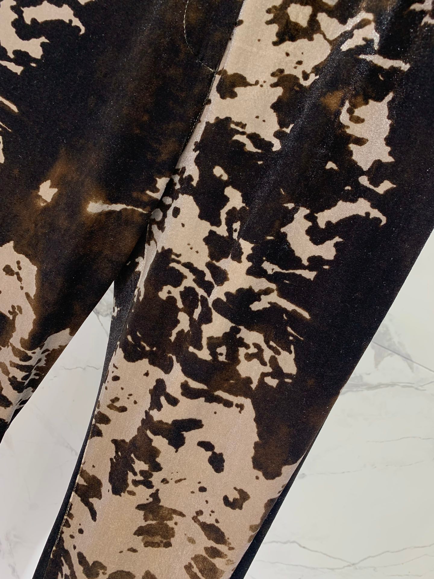 DIOR 25S CORDUROY CAMOUFLAGE PANTS STYLE 006