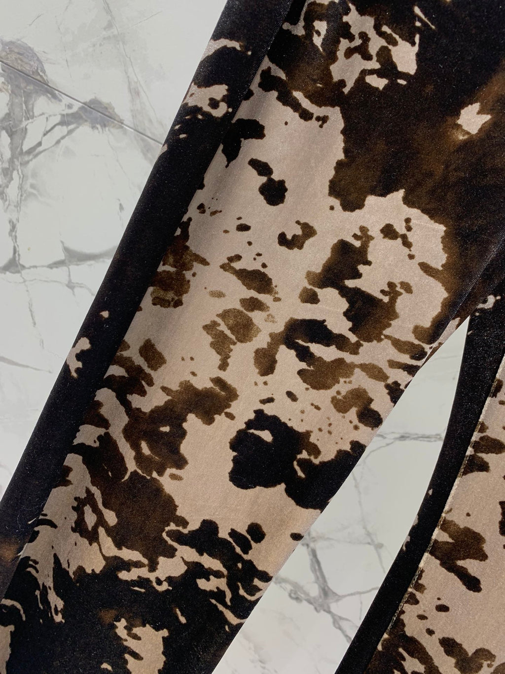 DIOR 25S CORDUROY CAMOUFLAGE PANTS STYLE 006