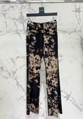 DIOR 25S CORDUROY CAMOUFLAGE PANTS STYLE 006