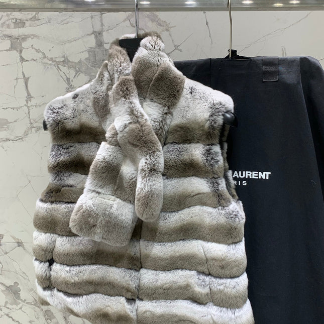 YSL 25S FUR VEST STYLE 223