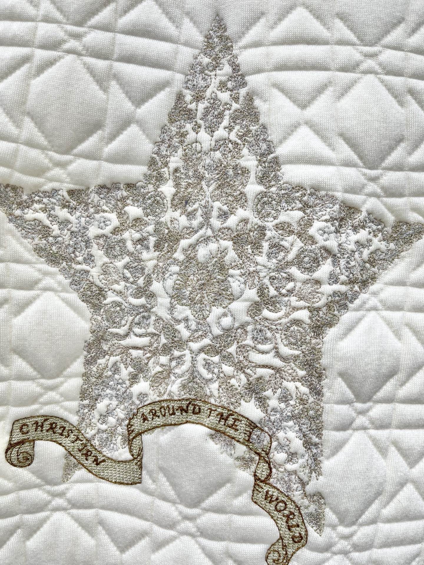 DIOR 26S DIAMOND-PATTERN KNIT VEST 947