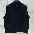DIOR 26S DIAMOND-PATTERN KNIT VEST 946