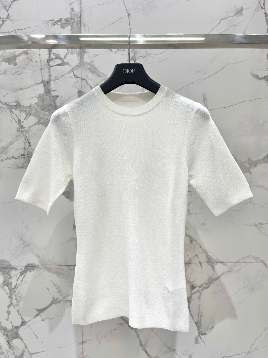 DIOR 26S SHORT-SLEEVE KNIT T-SHIRT 907