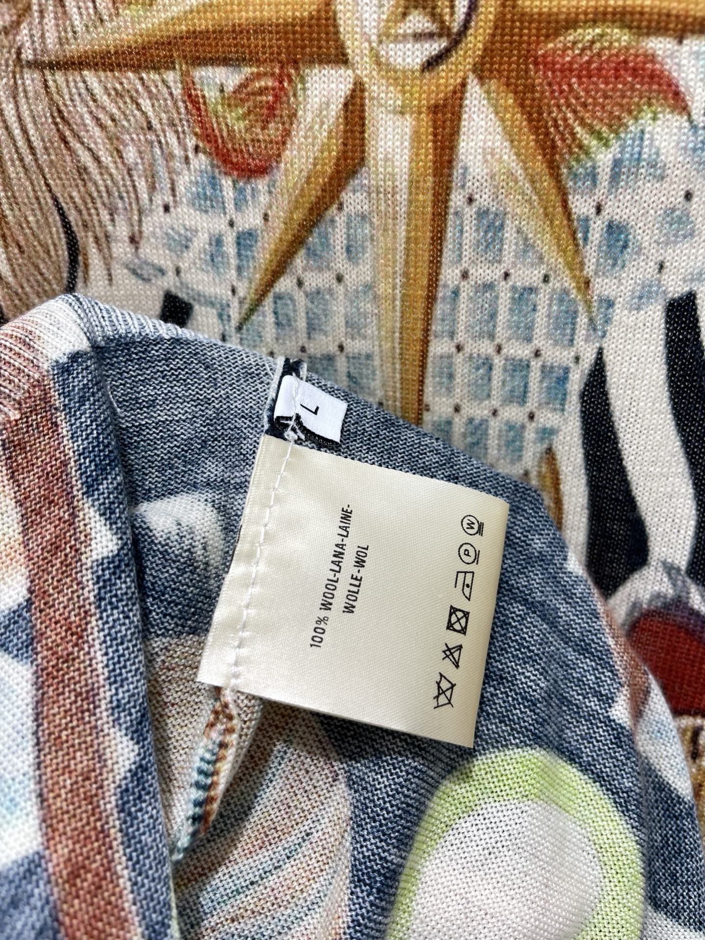 HERMES 26S SHORT SLEEVED KNIT TOP 531