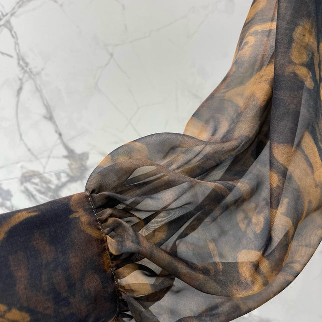 CHLOE 26S SHEER SILK BLOUSE STYLE 90