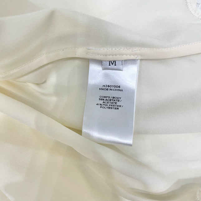 CHLOE 26S LACE TRIM SILK CAMISOLE TOP STYLE 34