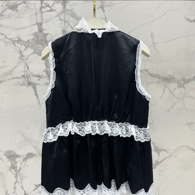CHLOE 26S LACE TRIM SILK CAMISOLE TOP STYLE 35