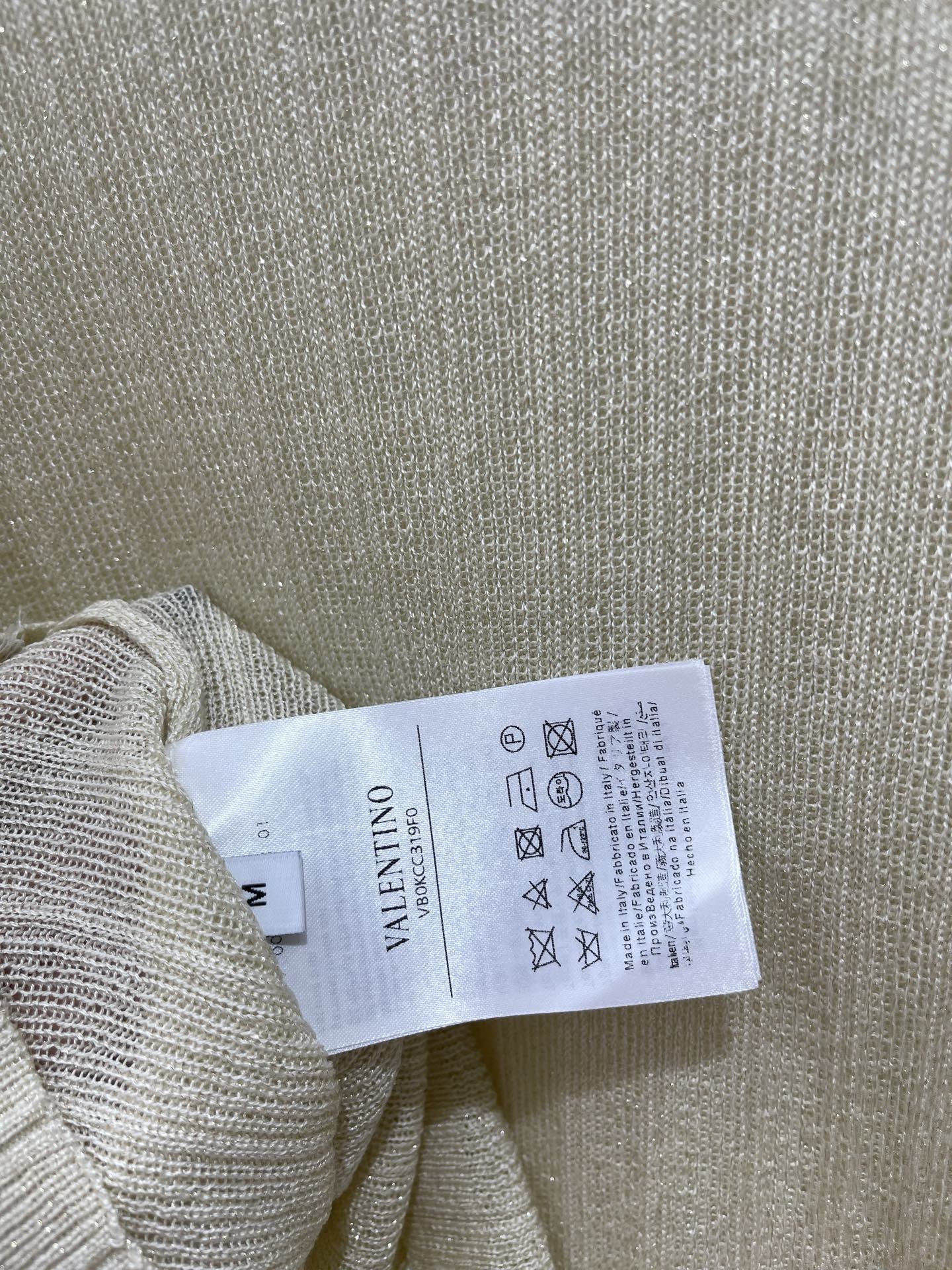 VALENTINO 26S SHORT SLEEVE KNIT T-SHIRT 138