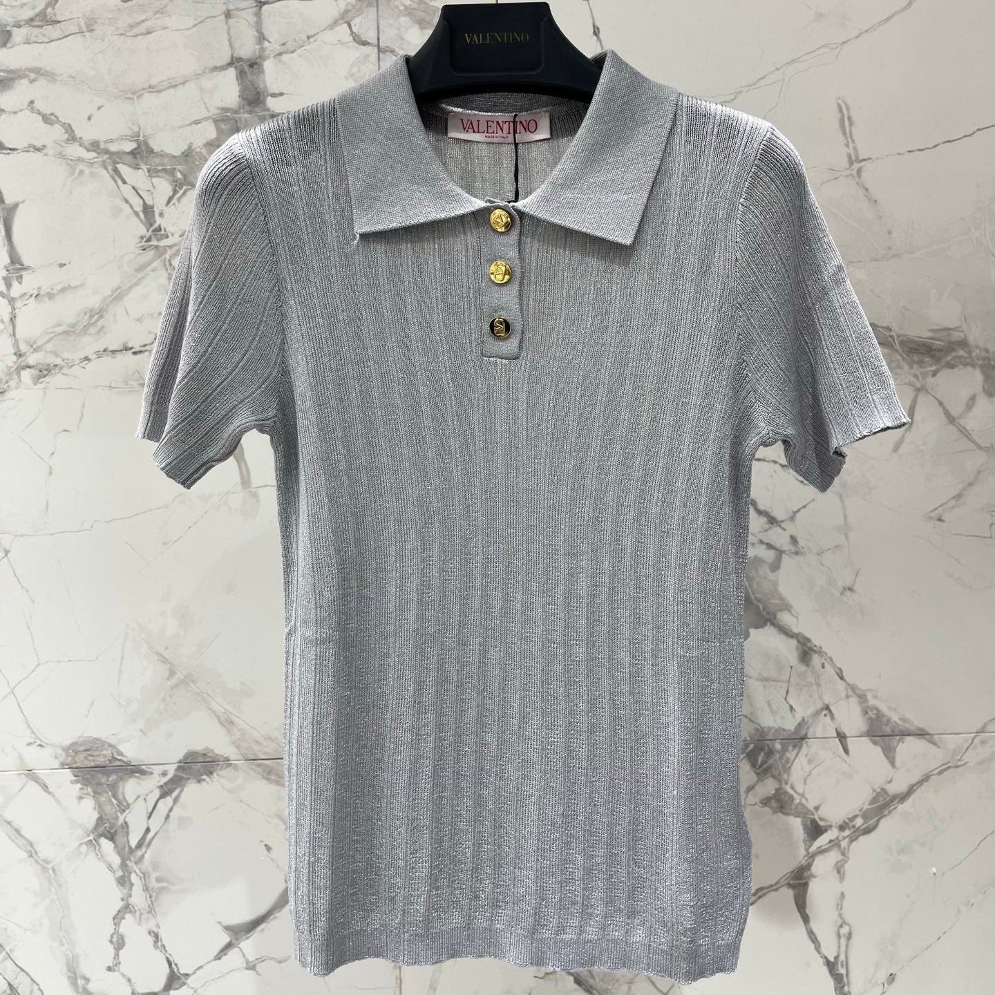 VALENTINO 26S SHORT SLEEVE KNIT T-SHIRT 137
