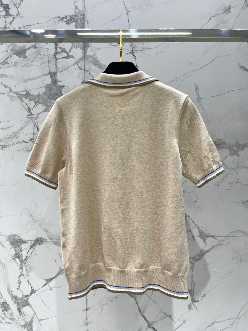 CHANEL 26S SHORT-SLEEVE KNIT POLO STYLE 1178